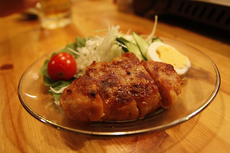 手作りハンバーグ